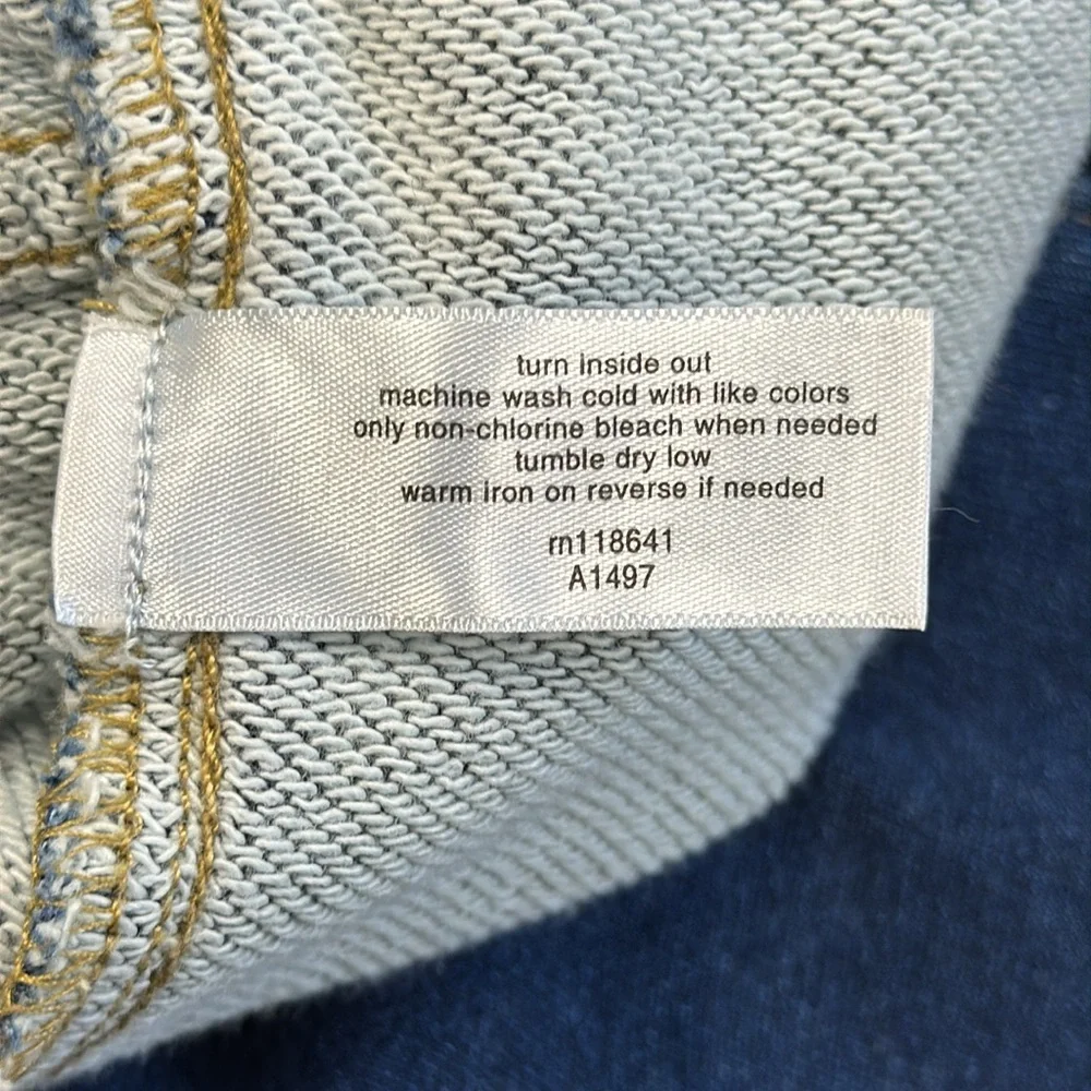 Lane Bryant NWT Blue Pull-On Fit Knit Boyfriend Capri Pants - Picture 11 of 13